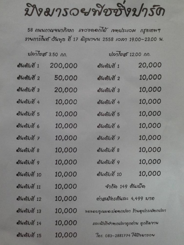 200,000 บึงมารวย  17 มิถุนายน 58