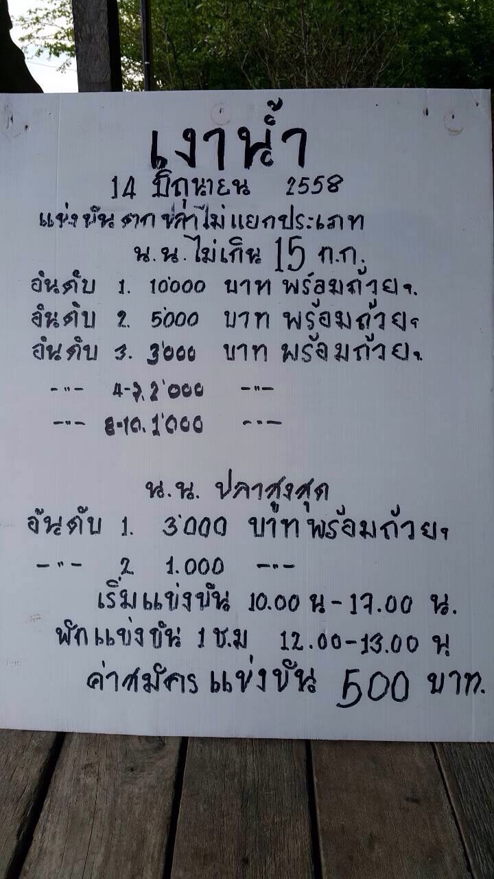 เงาน้ำ 14 มิ.ย. 58 แล้วพบกันครับ !!