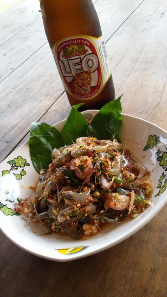 กุ้งคลอง เต้นระบำ
