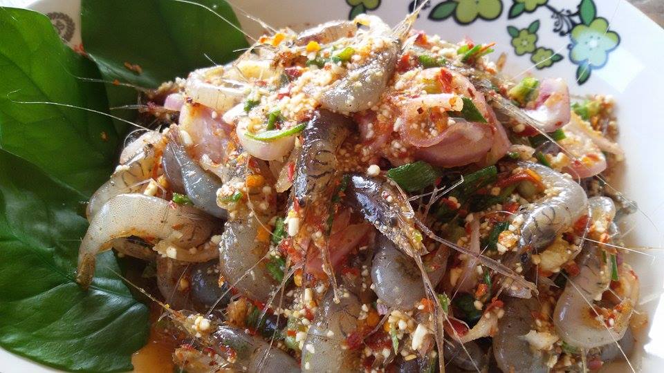 กุ้งคลอง เต้นระบำ