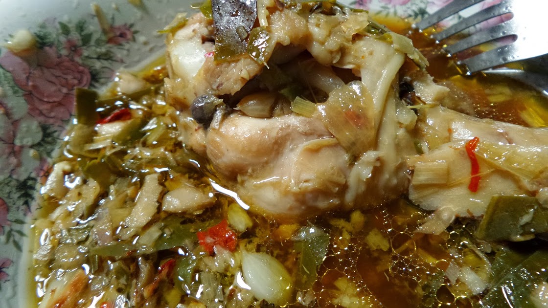 ไก่อบน้ำเย็นหรือไก่ใต้น้ำ