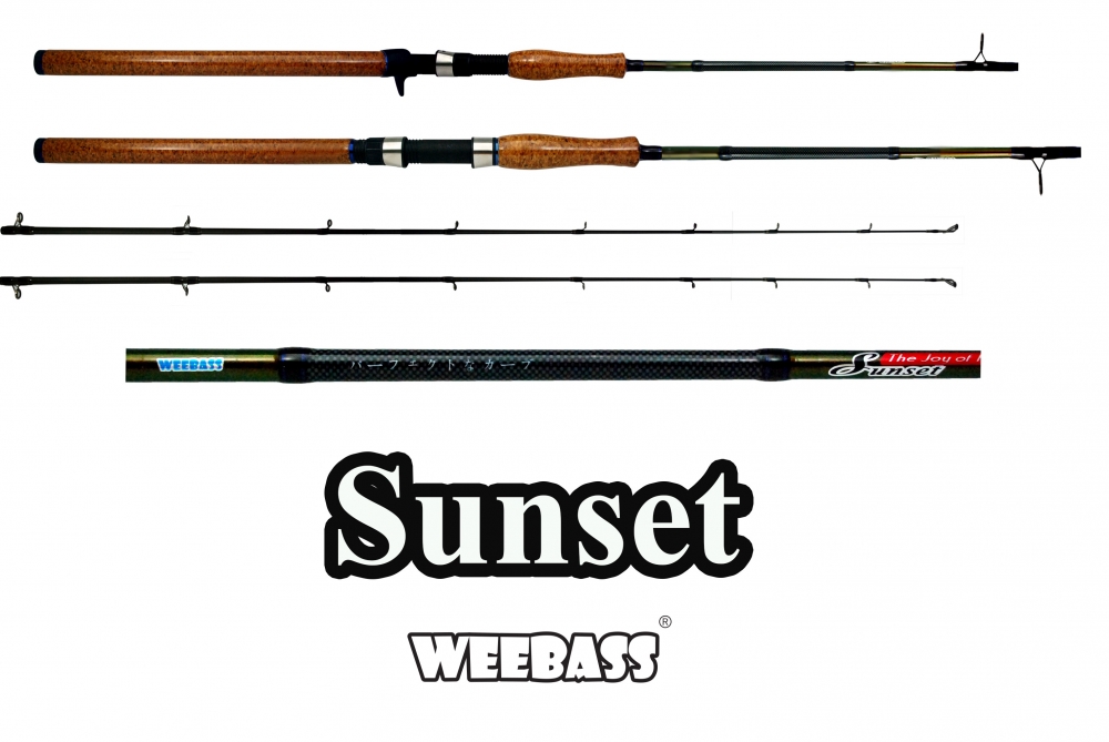 คันตกปลาบ่อ weebass sunset