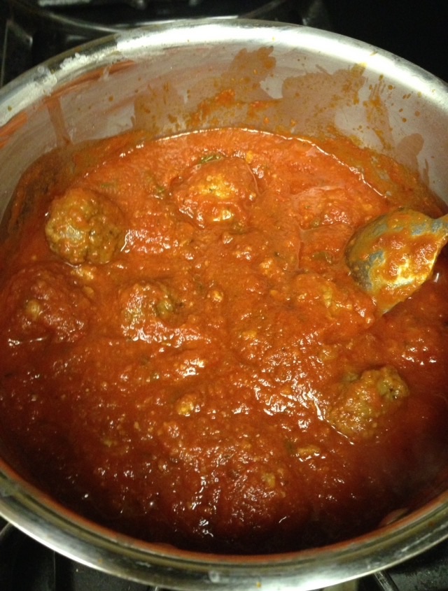 Spaghetti Meatballs