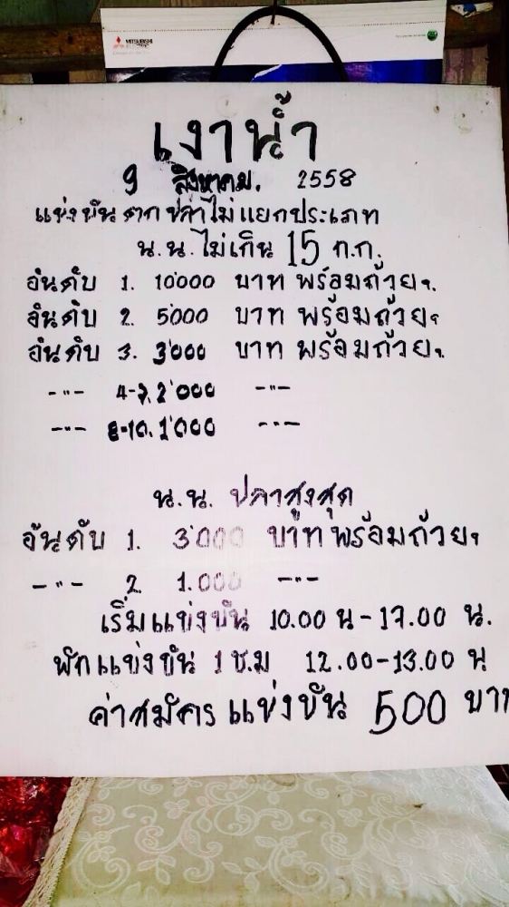 เงาน้ำ อาทิต 9 สิงหา 58 แล้วพบกันครับ !!!