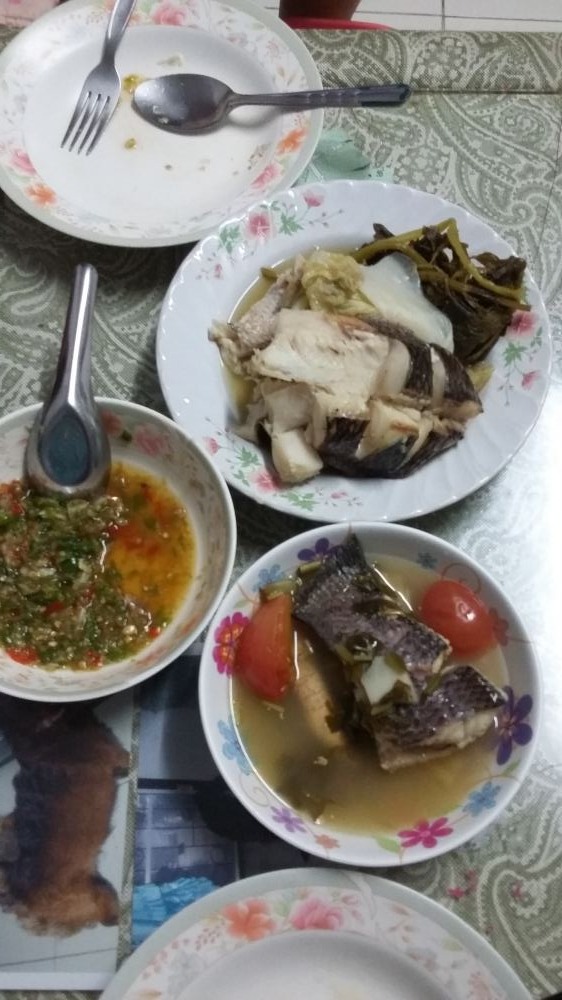 ปลาช่อนนึ่งครับง่ายๆ