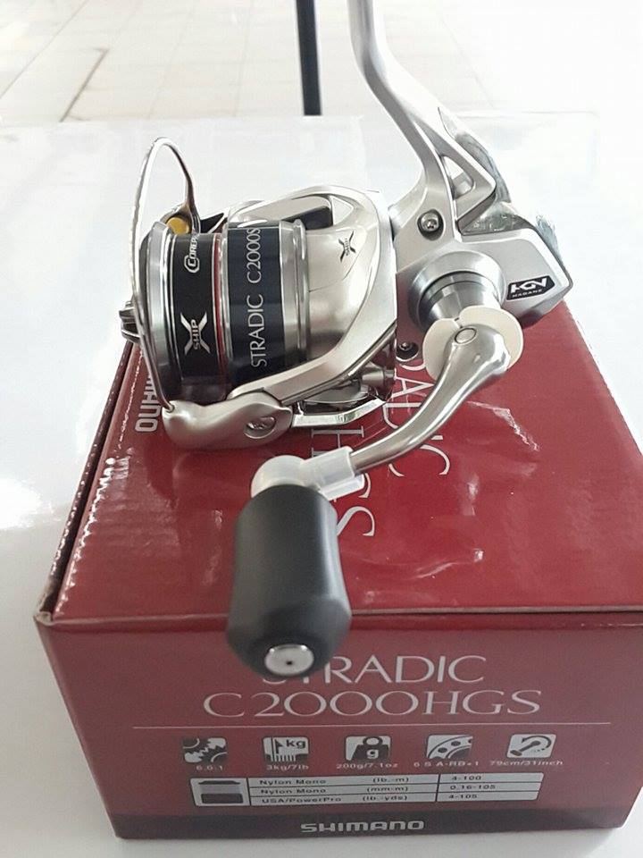 SHIMANO STRADIC C2000HGS JDM spec