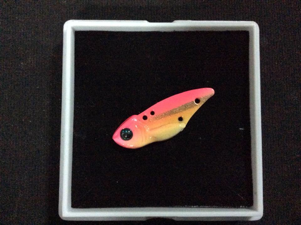 งานสีกระดี่ ขนาด 3.5 เซน สำหรับกะพงชุดใหม่  