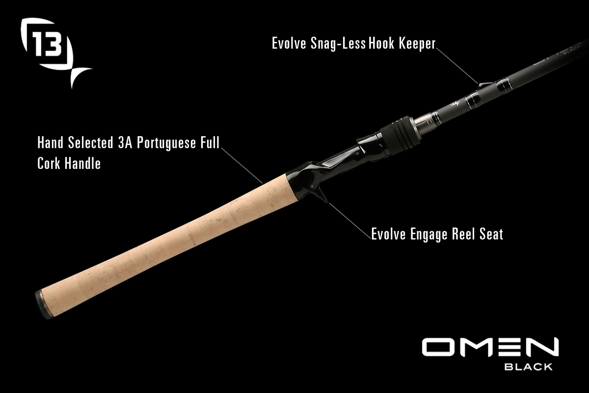 13 Fishing Omen Black Rod