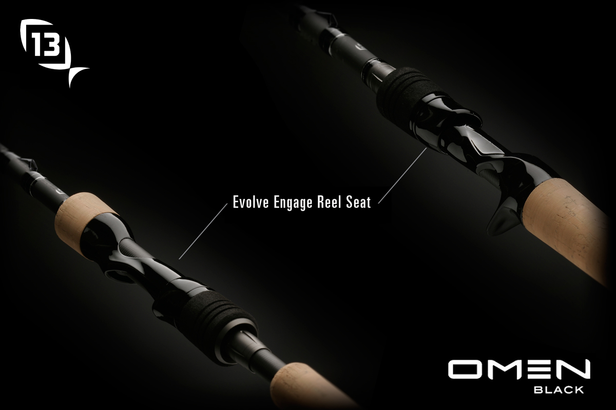 New Arrival...13 Fishing Omen Black Rod !!!