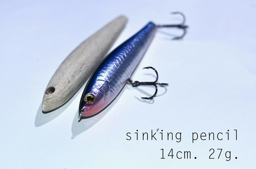 sinking pencil 14cm.27g.