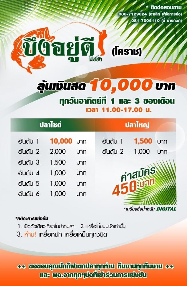 แมตหมื่นประจำอาทิตย์นี้ครับ แล้วเจอกันครับ โคราชน้าาา