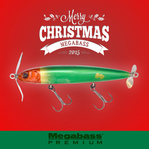 MEGABASS 2015 MERRY CHRISTMAS SET