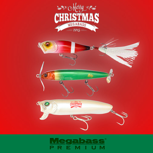 MEGABASS 2015 MERRY CHRISTMAS SET