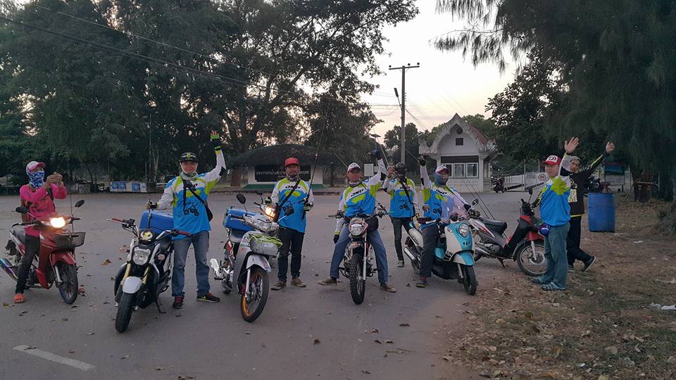 ระยะทางร่วม100กิโล กับหมายข้างทาง