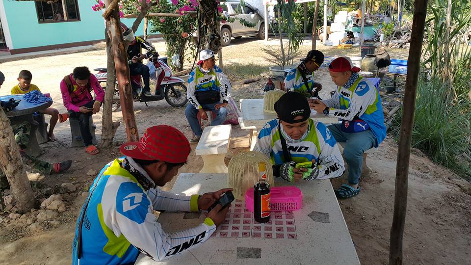 ระยะทางร่วม100กิโล กับหมายข้างทาง