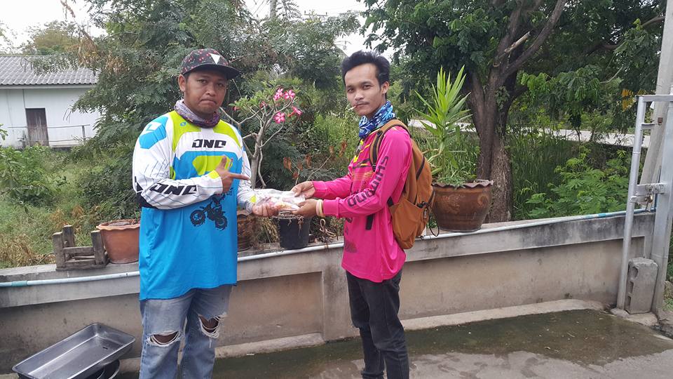 ระยะทางร่วม100กิโล กับหมายข้างทาง