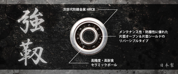 STUDIO HEDGEHOG AIR HD CERAMIC  (Air Heavy Duty Ceramic Ball Bearing) รุ่นใหม่