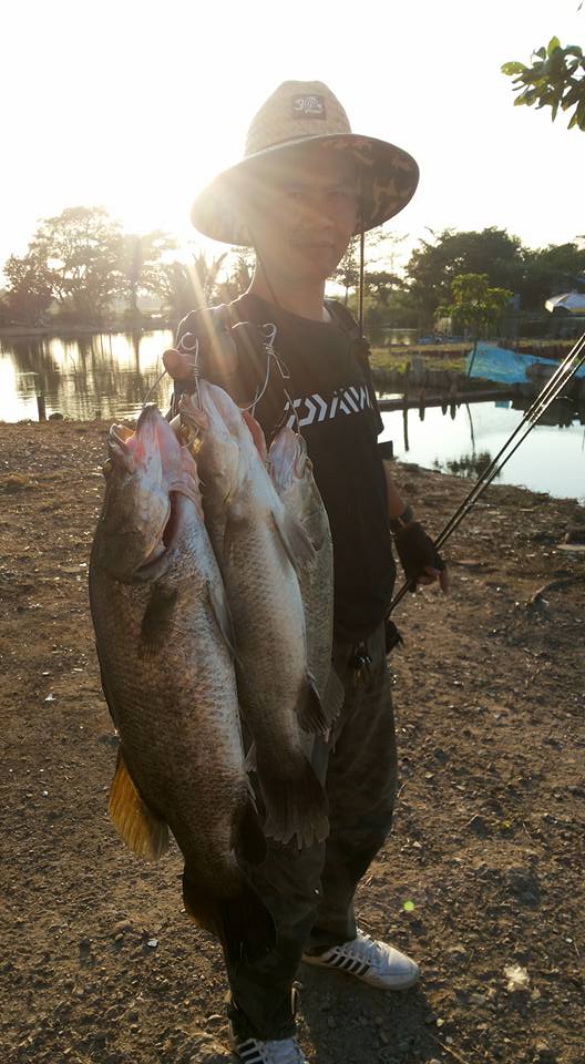วังบุปผา ลงปลาต้นปี จัดไป 200 โล 160 ตัว