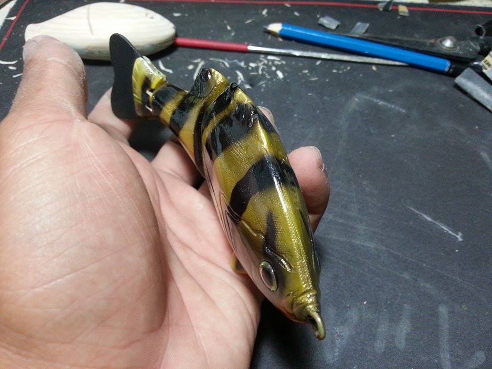 Swimbait ใหญ่ๆ เสือตอลายคู่