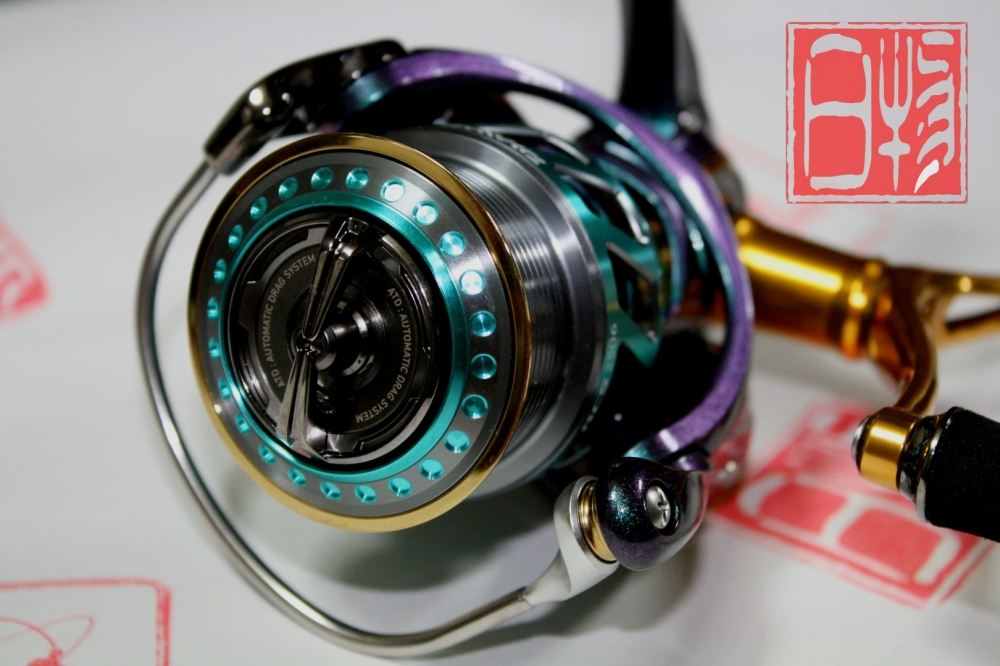 DAIWA 15 EMERALDAS 2508PE-DH xRARE RCS EMERALDAS SPOOL 50 LIMITED BY : JPZ WORKS