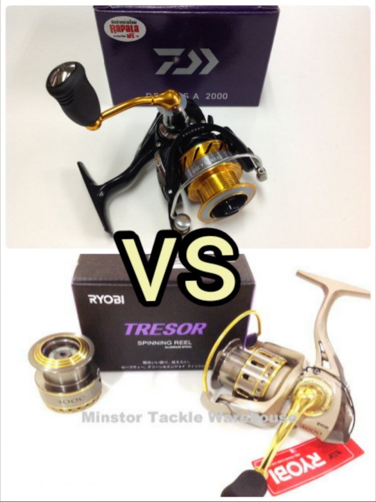 Daiwa ravros 2000 vs Ryobi tresor 2000