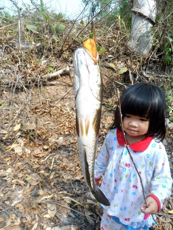 น้าเอ๊ย!!!ปลาค้อใหญ่มาฮอดแล้วจั่งวางถิ่มห่อเกลือ.....
