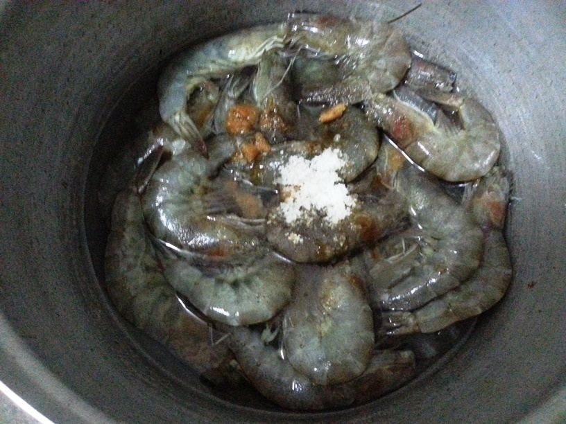 กุ้งอบเกลือ