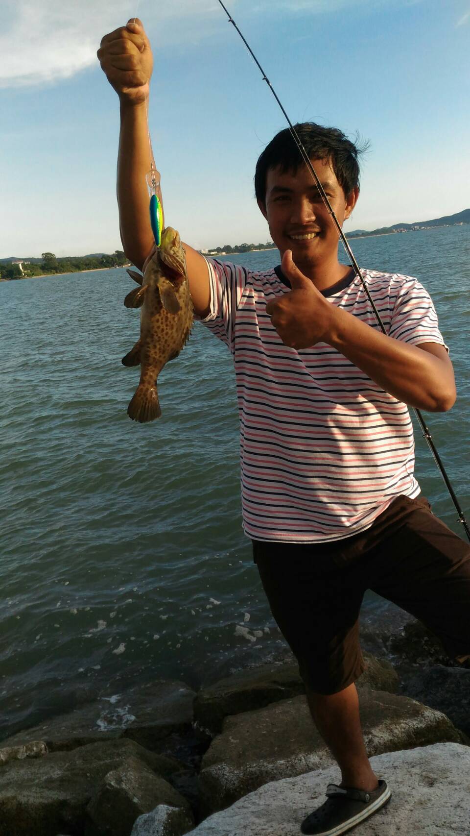 ลองตีชายฝั่งครั้งเเรก...