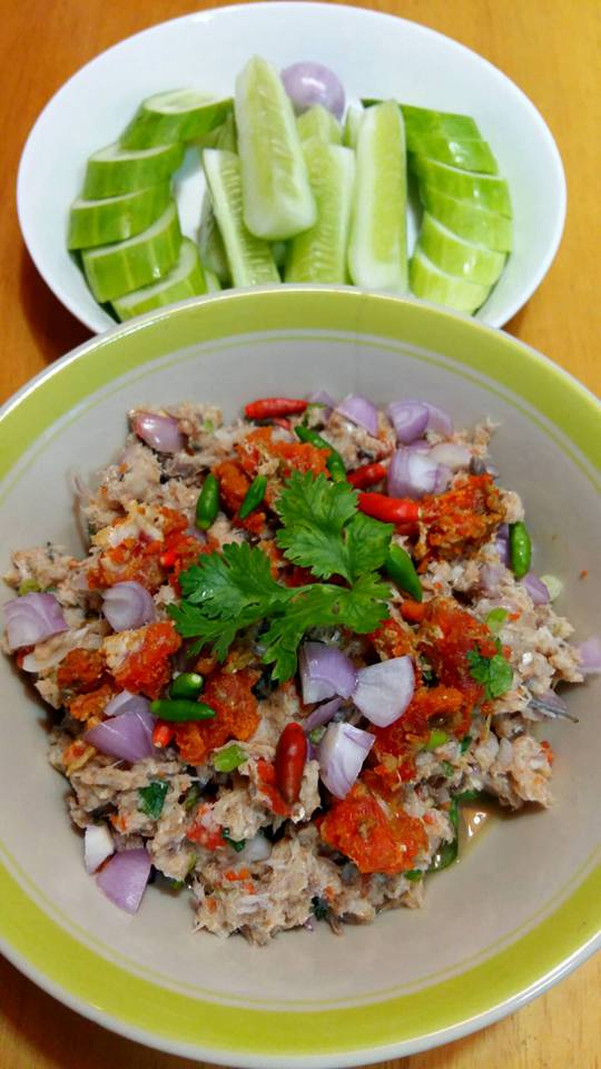 น้ำพริกปลาทู ไข่ปู กันคับ น้าๆๆ