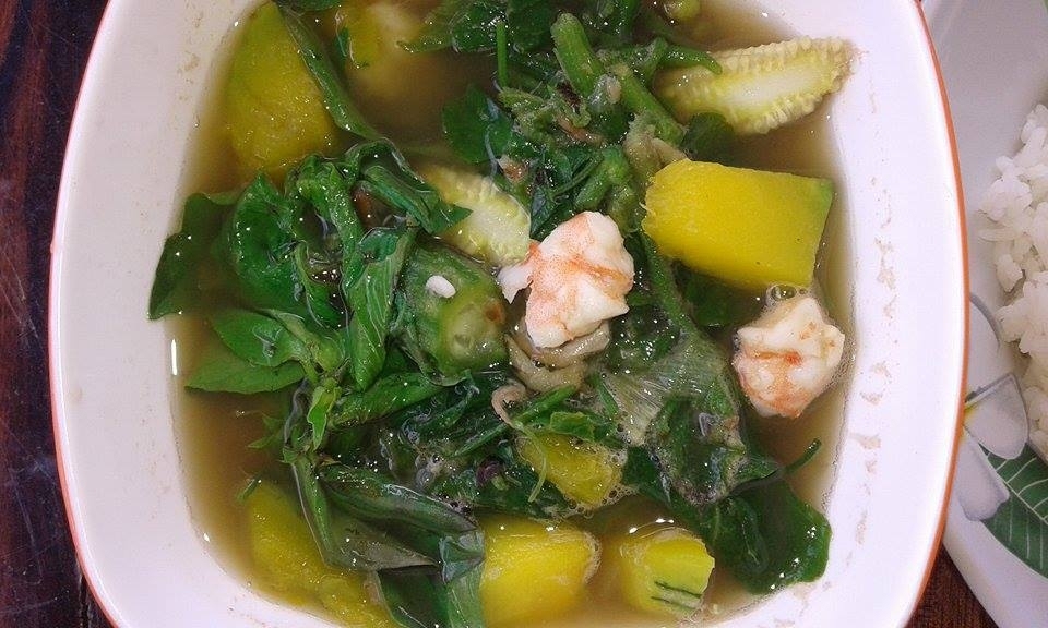 แกงเลียงกุ้งสด