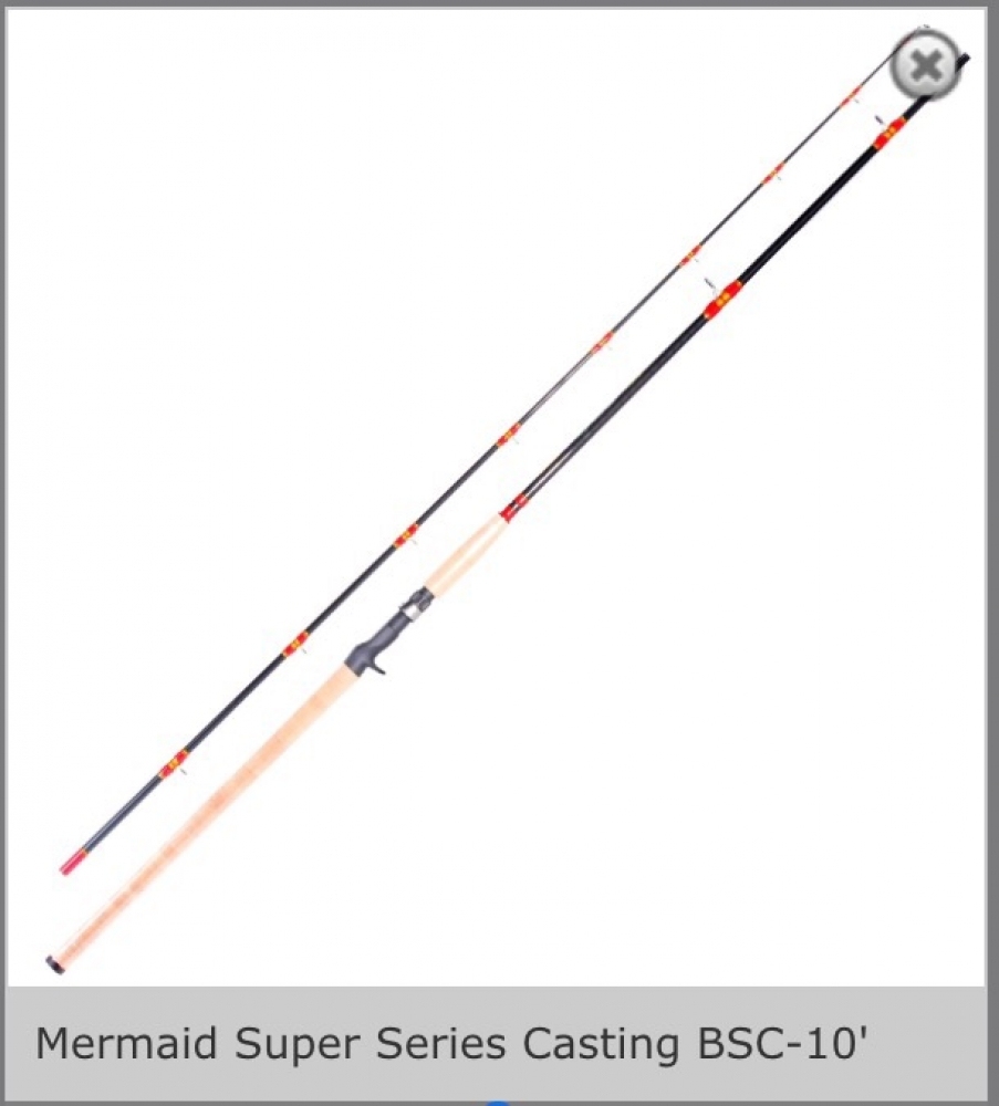 มีใครใช้คัน mermaid super series casting bsc10ฟุตบ้างครับ