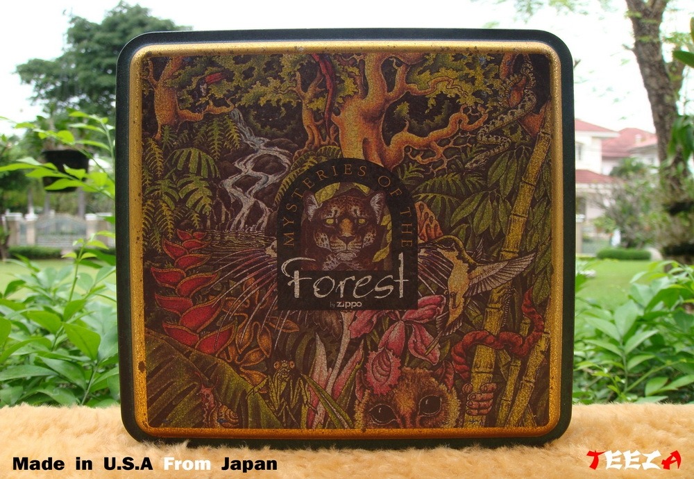 ***  TEEZA  ***  Show  !!  ZIPPO  MYSTERIES  OF  THE  FOREST  LIMITED  EDITION