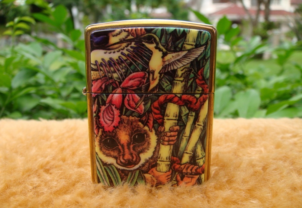***  TEEZA  ***  Show  !!  ZIPPO  MYSTERIES  OF  THE  FOREST  LIMITED  EDITION