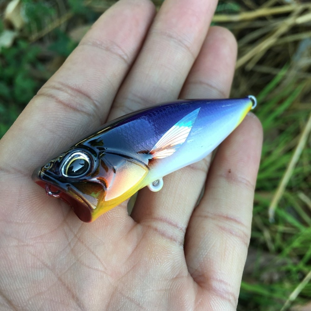 จับ DUO REALIS POPPER 64 ตัวเก่าๆมาทำสีใหม่