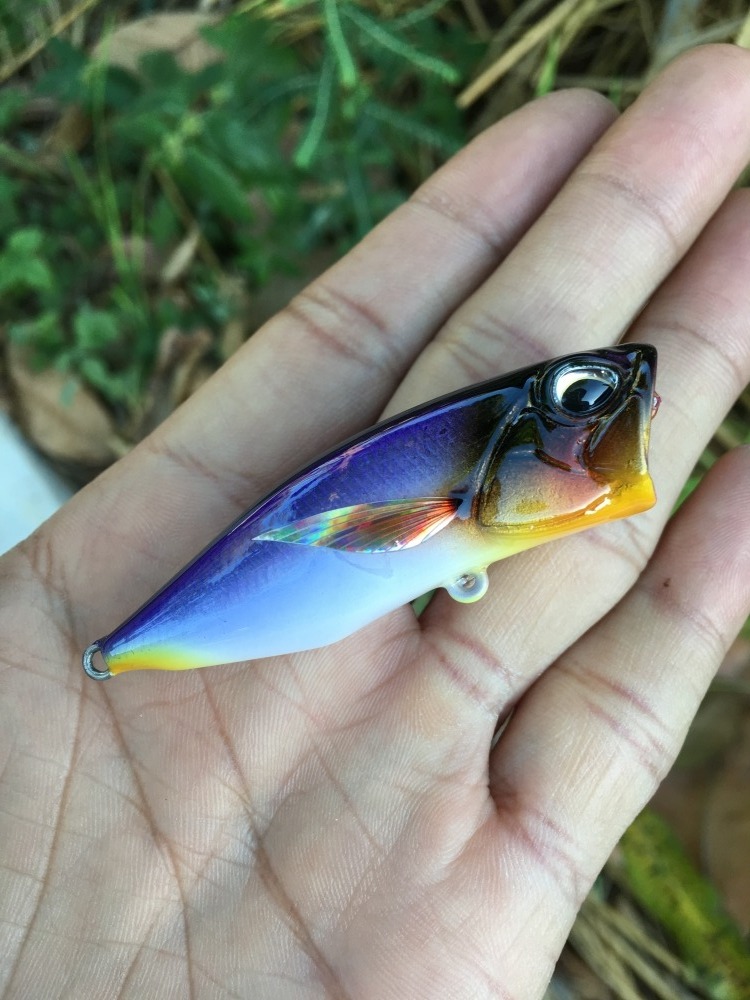 จับ DUO REALIS POPPER 64 ตัวเก่าๆมาทำสีใหม่