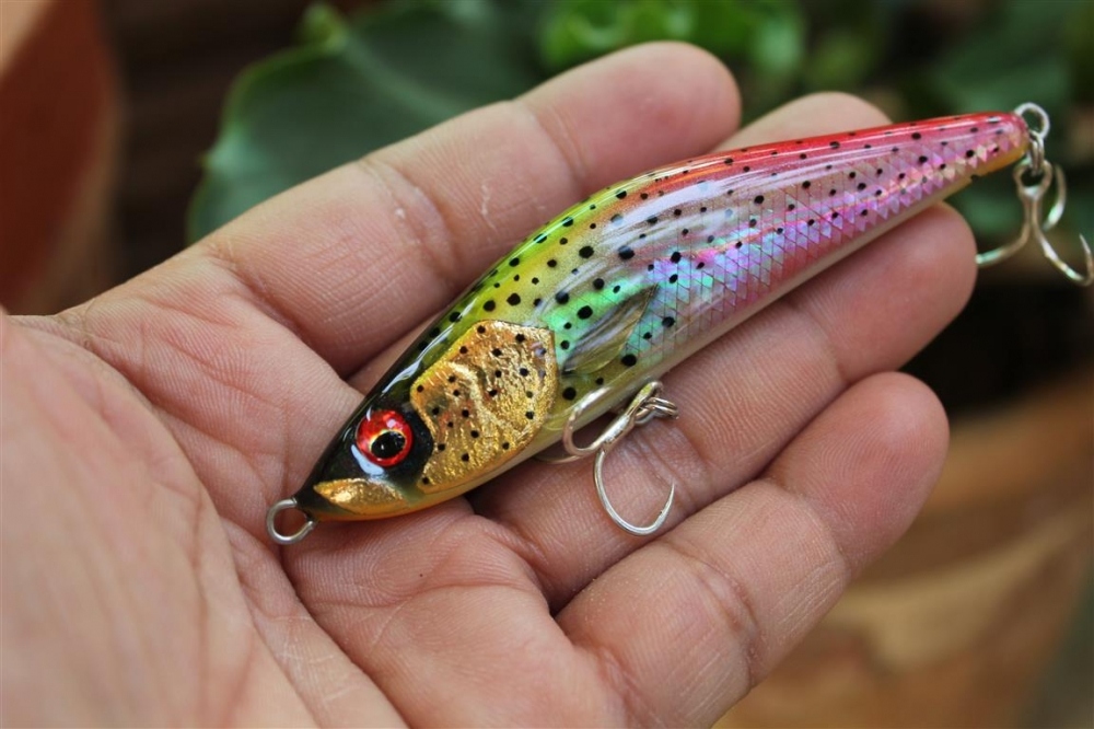 ปลาเทราต์ witbang hadnmade lures