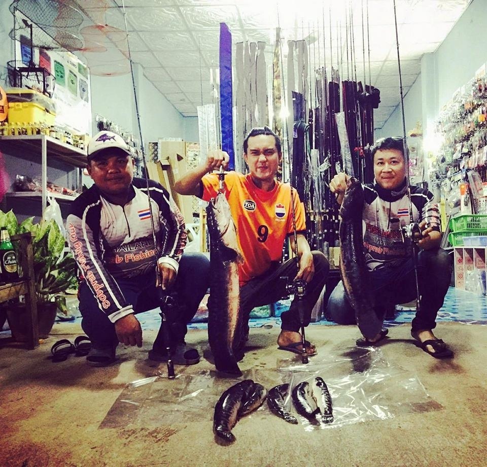 มาเทสหมายอ่างแม่มอกครับผม #ทีมงานเพชรกันยา Fishing tackle