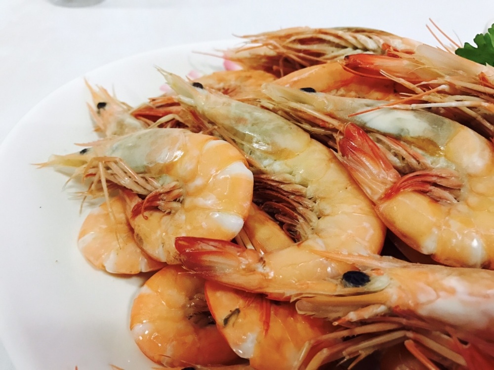 กุ้งโอวคั๊ก อบเกลือ