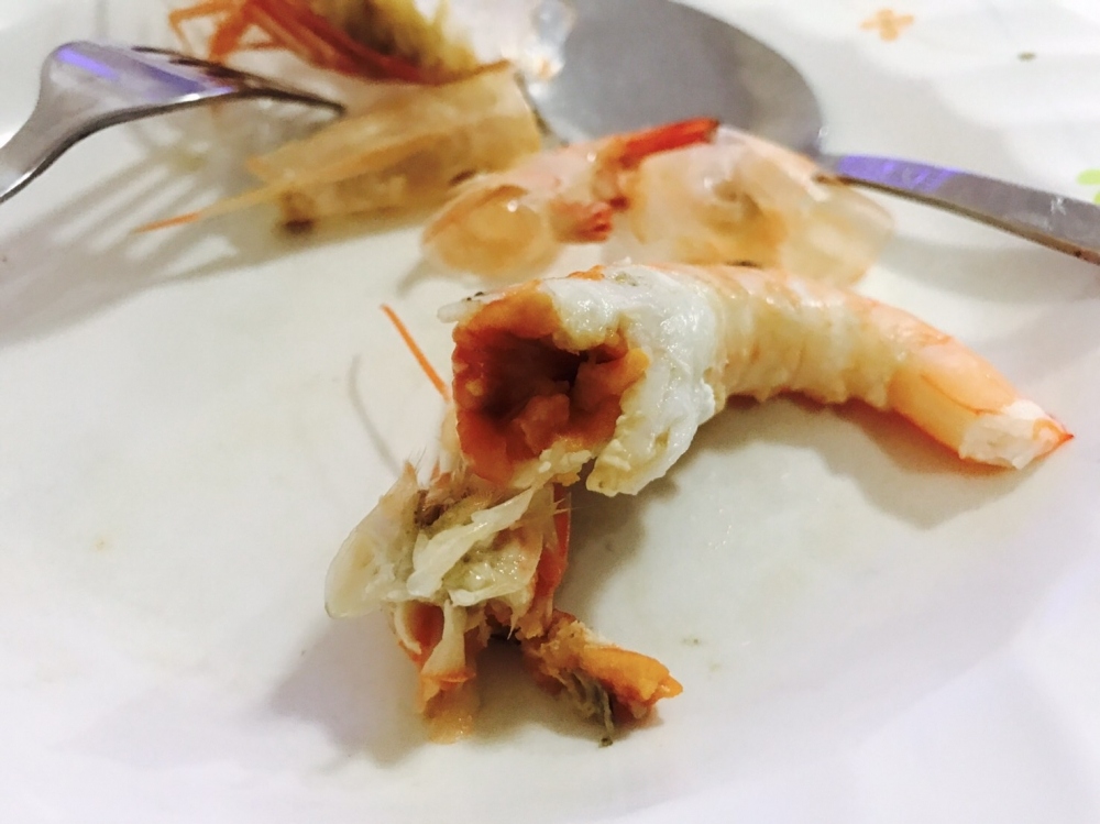 กุ้งโอวคั๊ก อบเกลือ