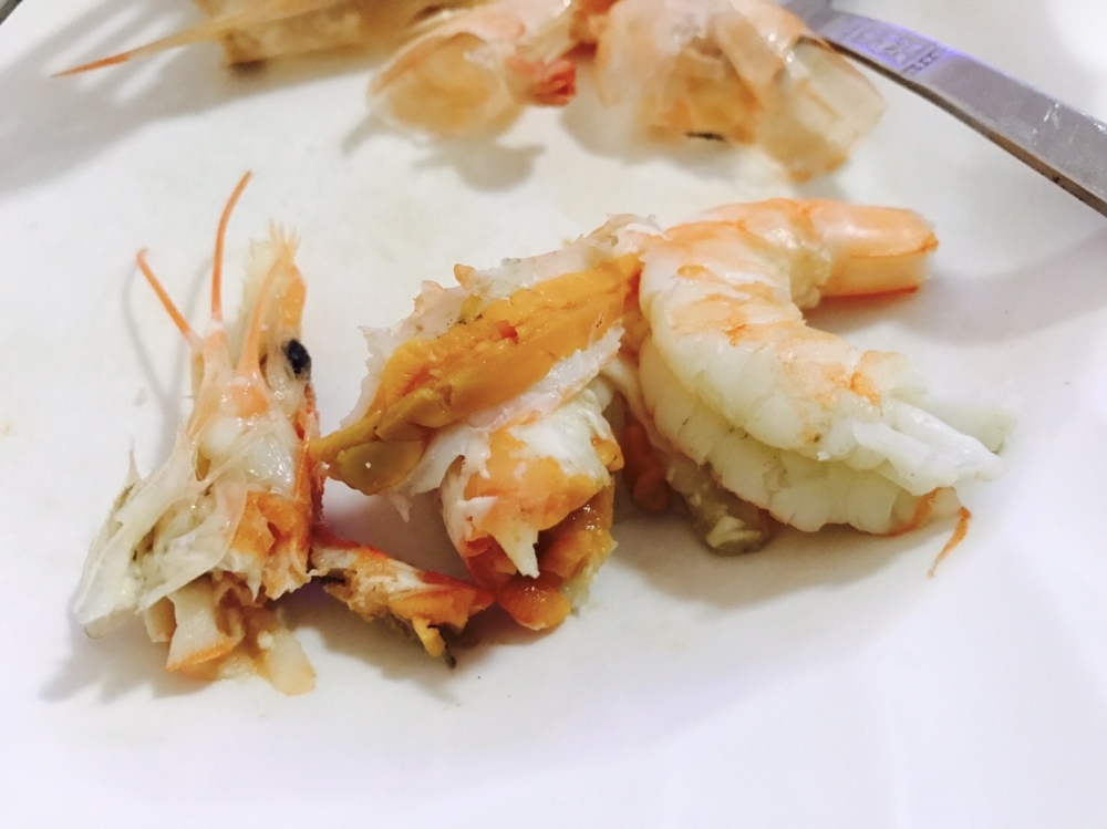 กุ้งโอวคั๊ก อบเกลือ