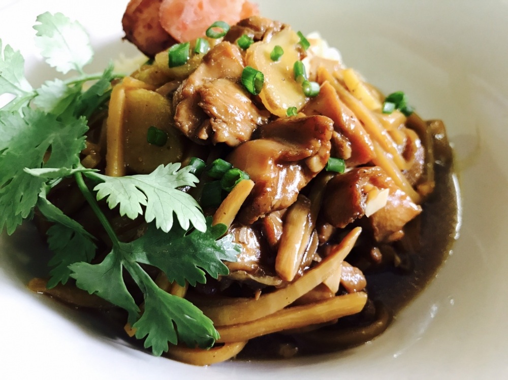 บะหมี่หน้าไก่