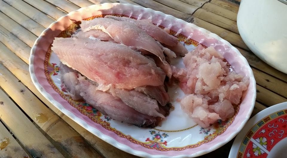 เมนุปลากระสุบวันนี้ขอเสนอ แกงเขียวหวานลูกชิ้นปลากระสุบครับผม