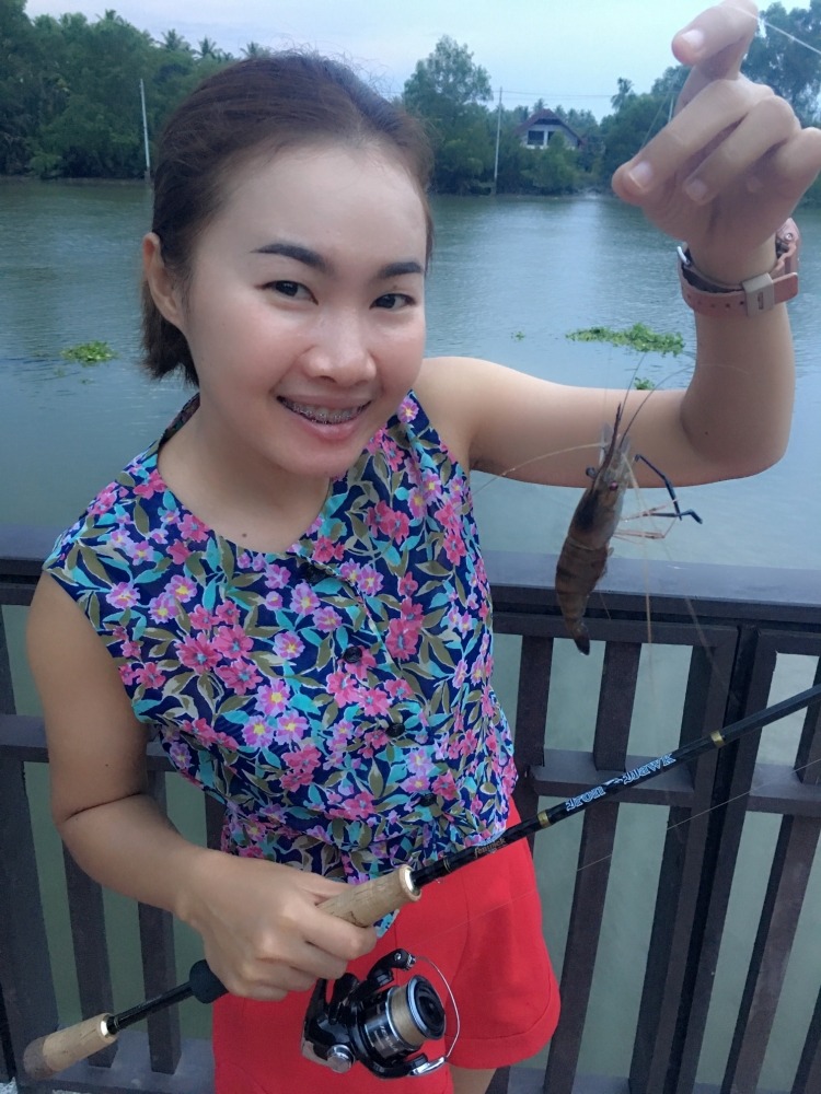 ตกกุ้ง อัมพวา