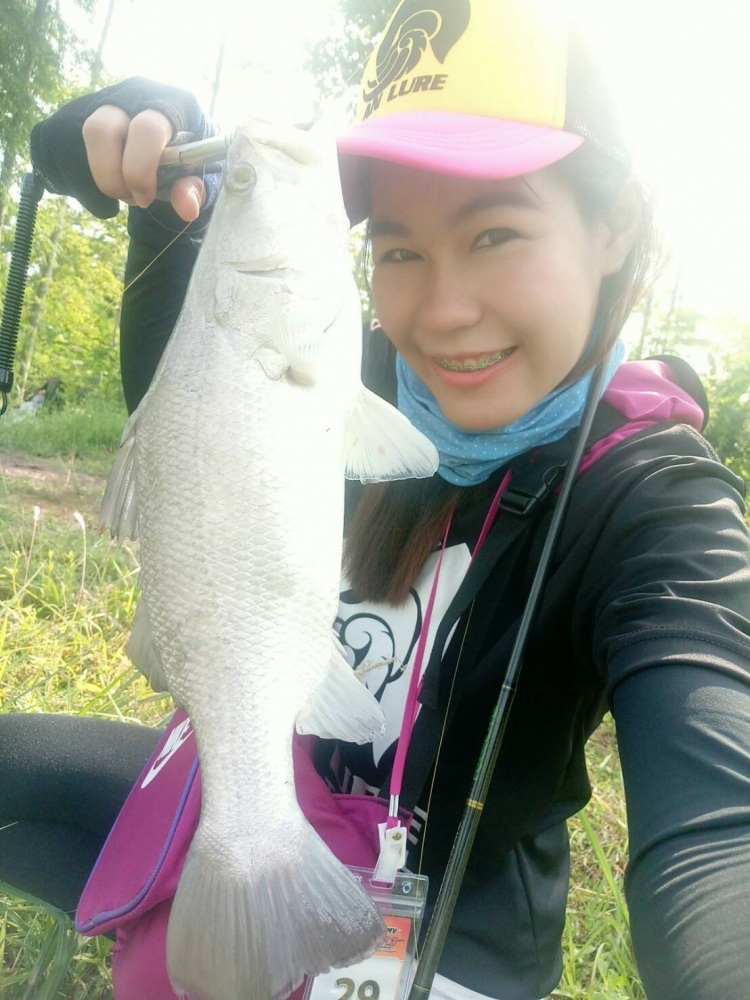 An Lure "Angel BUFFET" ฮือฮาทั้งบ่อ!!! เก็บตกกะพงบุฟเฟต์@บ่อสปิริตลำปาง
