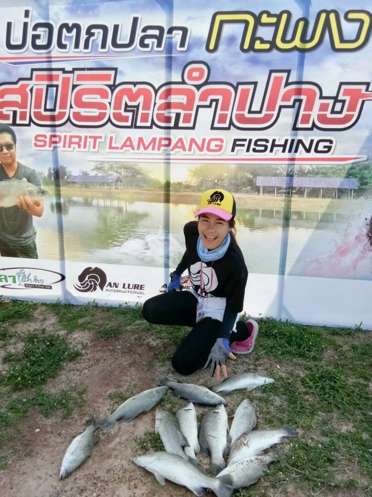 An Lure "Angel BUFFET" ฮือฮาทั้งบ่อ!!! เก็บตกกะพงบุฟเฟต์@บ่อสปิริตลำปาง