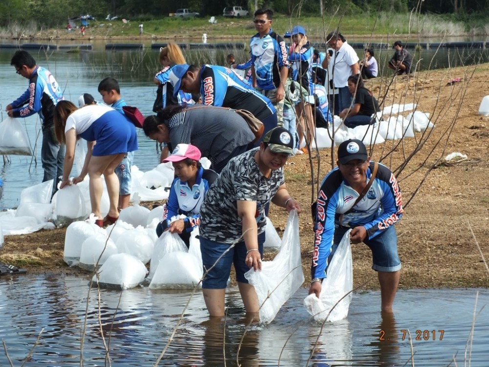 งานกิจกรรมกลุ่มตกปลาหน้าดิน-รวมเพื่อนโก๋แก่40+ (ปล่อยพันธุ์ปลา ครั้งที่ 2)