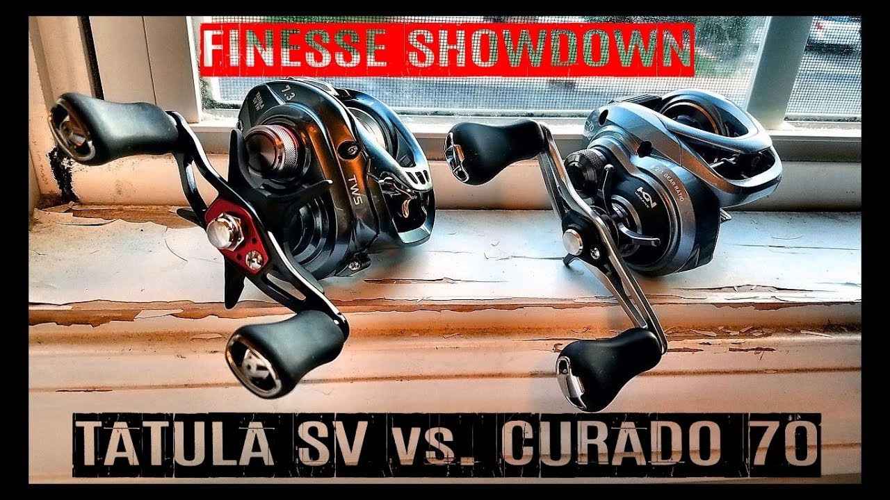 Reel test Tatula SV Vs. Curado 70