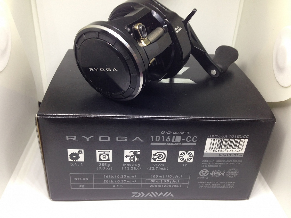 DAIWA RYOGA 1016L-CC  2018 Model 