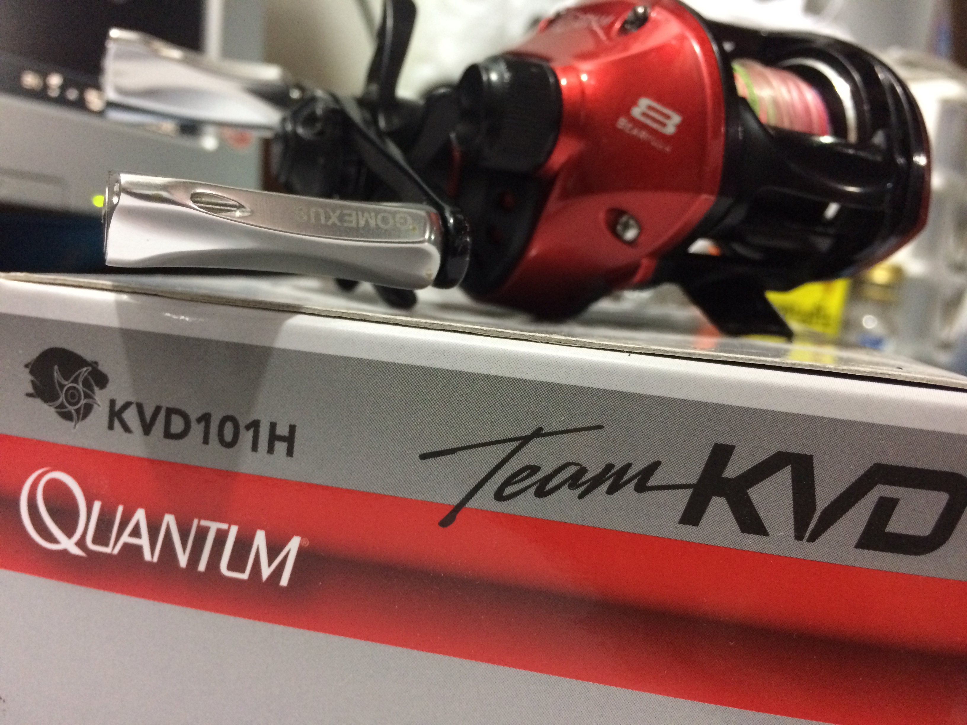 Quantum Team KVD 2016 กดฟรีสปูลแล้วสับแขนฟรีสปูลไม่เด้งกลับ แก้ได้