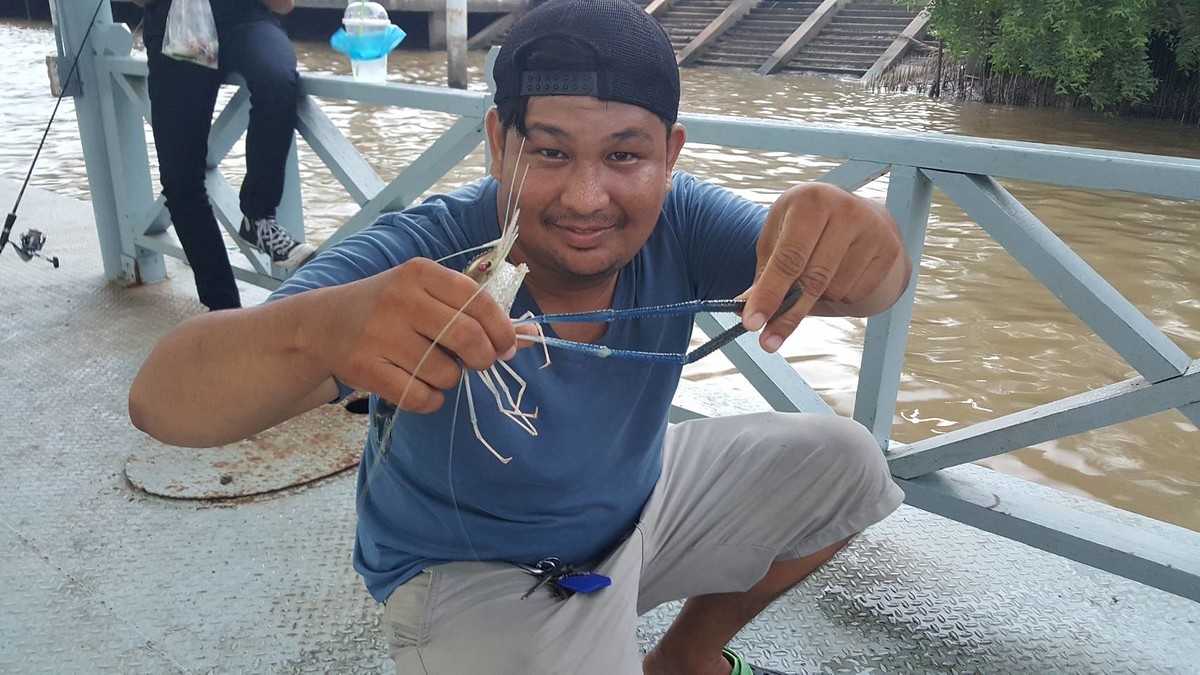 วันหยุดกับกุ้งบางปะกง